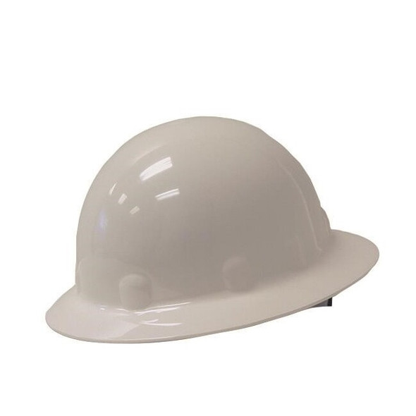 Honeywell Fibre-Metal® E-1 Full-Brim Hat, White, 1/Each