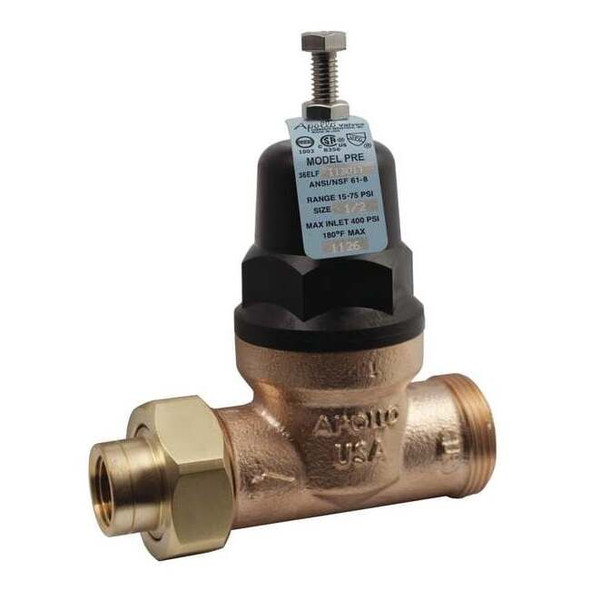 Apollo Valves Water Pressure Reducing Valve,1/2 In. 36ELF11301T