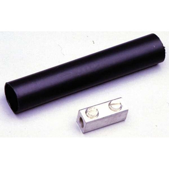 Wire Connector Kit, 2 AWG Max, Black, Cross-Linked Polyolefin Insulation, 600 V