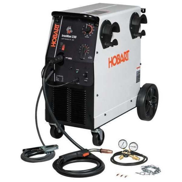 MIG Welder, IronMan 240, Single-Phase, 220-230-240V AC, 30 to 250A DC, 60 %  500574
