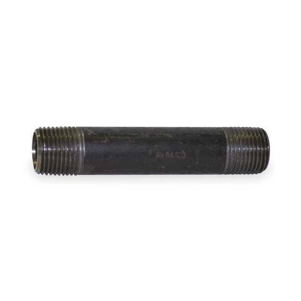 Beck PipeNipple,Steel,1/2",NPTxNPT,10" 0332617604