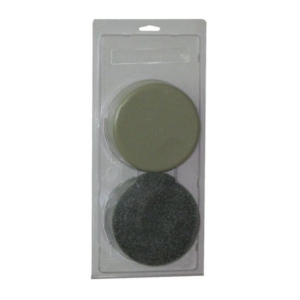 Manufacturer Varies Furniture Glides, Self-Stick, Round, 5", PK4 10K002