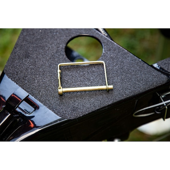 Safety Pin, Snap, 3/8 in Pin Dia, 2-1/2 in Shank Lg, Steel, Zinc Plated Finish, 2 PK