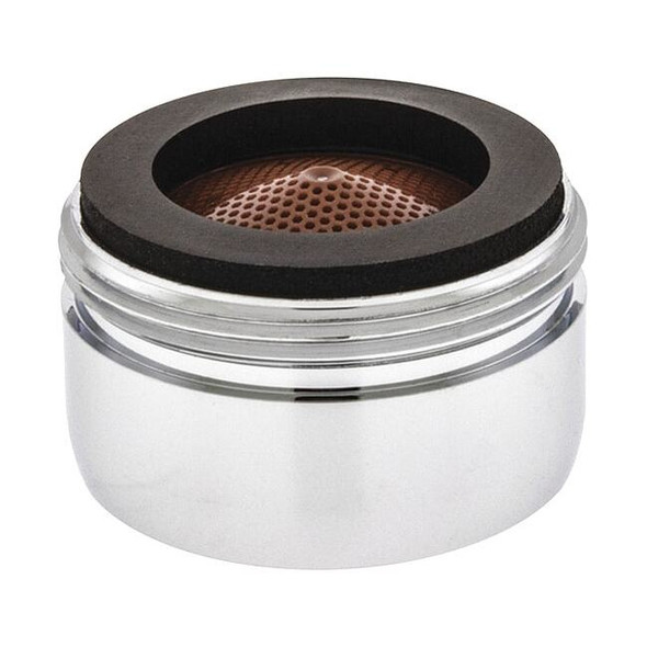 Neoperl 1.8 gpm Outlet, 15/16 in - 27 Thread Size, Chrome, Brass 5509305