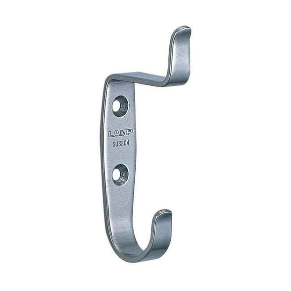 Sugatsune Strap Hook, Silver, SS, 1 5/32 in D RI-074