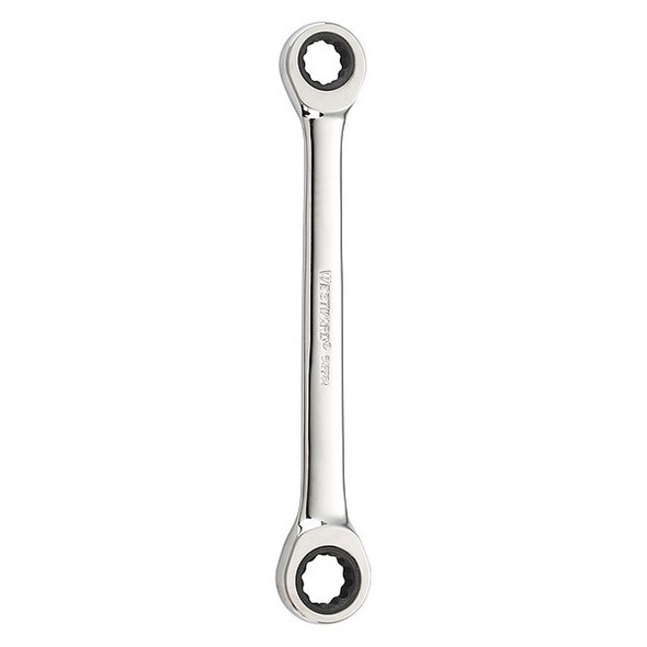 Westward Ratcheting Box End Wrench,6-1/4" L 54PP64