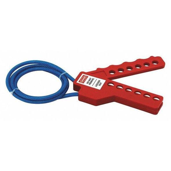Manufacturer Varies Lockout Cable,Red,CoatSteel, 3ft.L 45MZ56 Manufacturer Varies Lockout Cable,Red,CoatSteel, 3ft.L 45MZ56