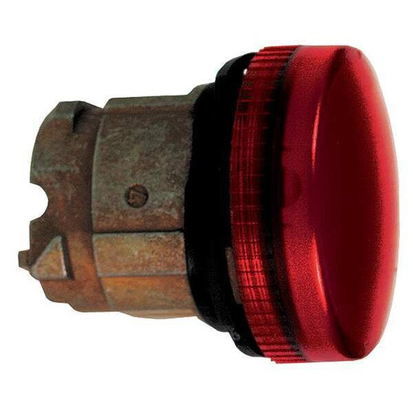 Schneider Electric Pilot Light Head, Red, LED, 22 mm ZB4BV043S Schneider Electric Pilot Light Head, Red, LED, 22 mm ZB4BV043S