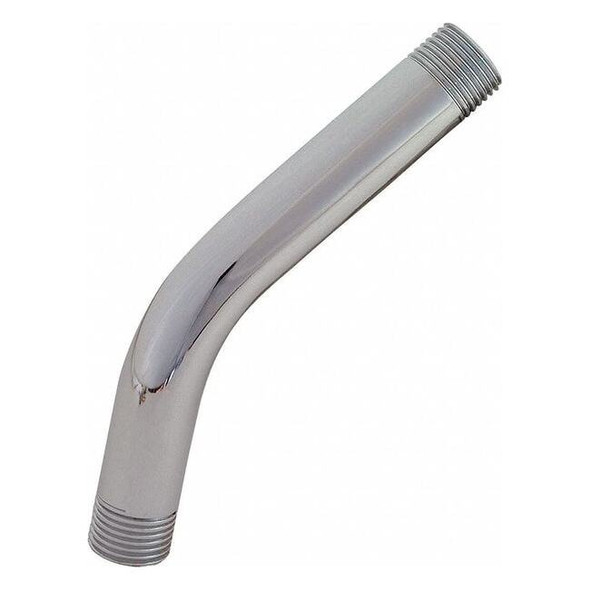 Manufacturer Varies Brass Shower Arm,6" L,Chrome Finish 15051