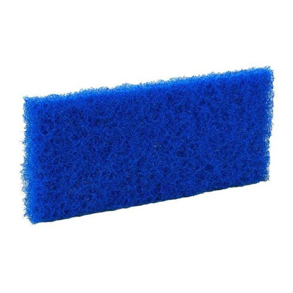 Remco 10 in L Sponge Mop Head, Pad End, Blue, PK10 5524-10PK