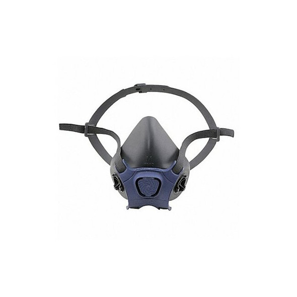 Half Mask Respirator, 7000, Not Rated, Bayonet, Size, M 0 Cartridges Included