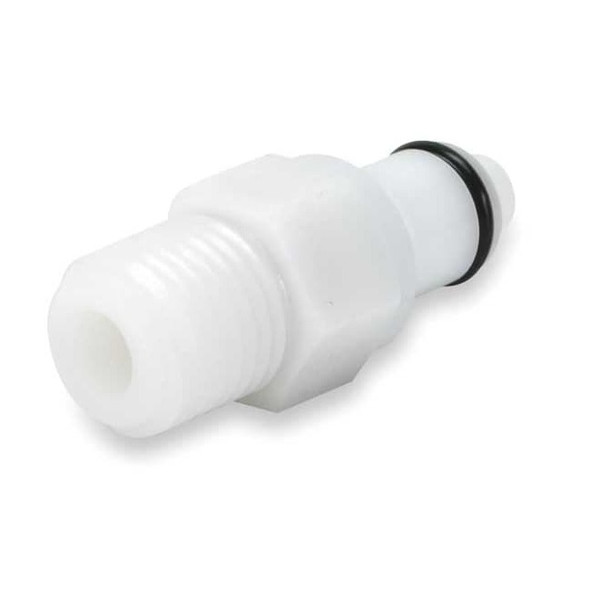 Colder Inline Insert, Acetal, Shut-Off, MNPT PLCD24006