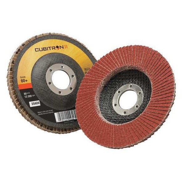 3m Cubitron Flap Disc,T27,4-1/2in. x 7/8in.,60 7000148182
