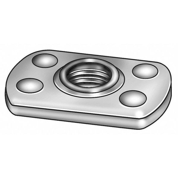 Manufacturer Varies Tab Weld Nut,Steel,#10-24,4Proj,50PK 1LAJ7 Manufacturer Varies Tab Weld Nut,Steel,#10-24,4Proj,50PK 1LAJ7