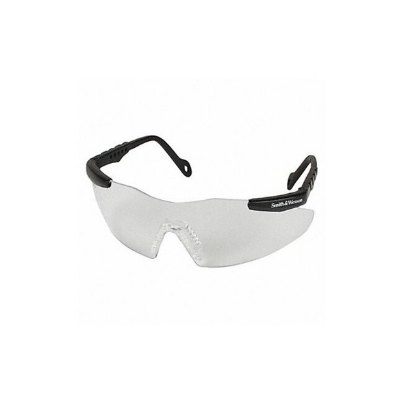 Magnum 3G, Safety Glasses, Anti-Fog, Clear Lens, Black Frame, Frameless