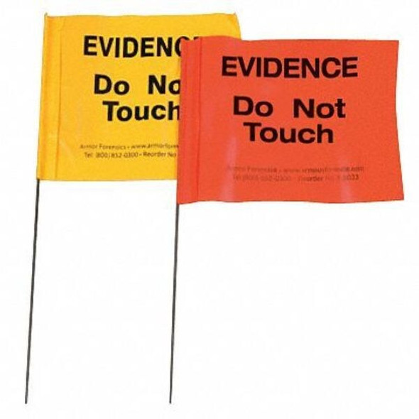 Cortech Evidence Flags,Yellow,PK100 35031 Cortech Evidence Flags,Yellow,PK100 35031