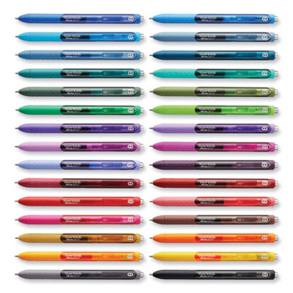 PEN,IJ GEL 0.7MM 30CT,AST