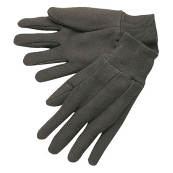 MCR Safety® Cotton Jersey Gloves, Clute Pattern, Knit Wrists