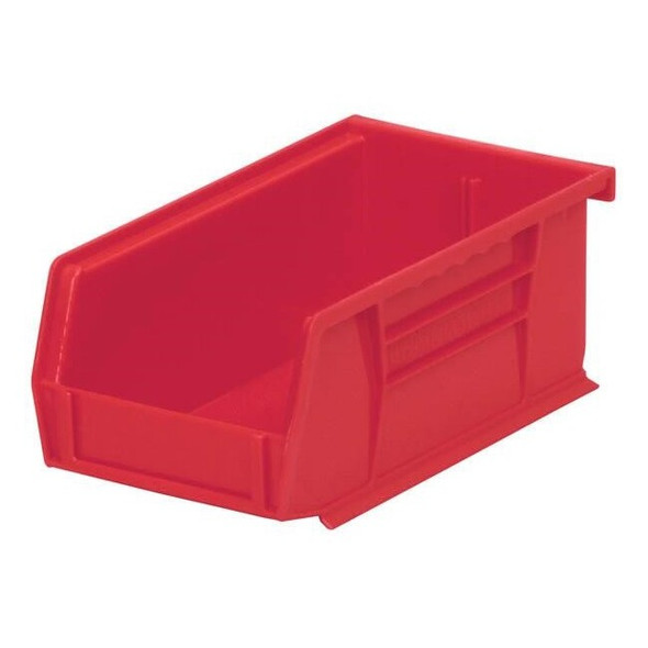 Akro-Mils® AkroBins® Standard Storage Bin, 7 3/8"L x 3"H x 4 1/8"W, Red, 1/Each