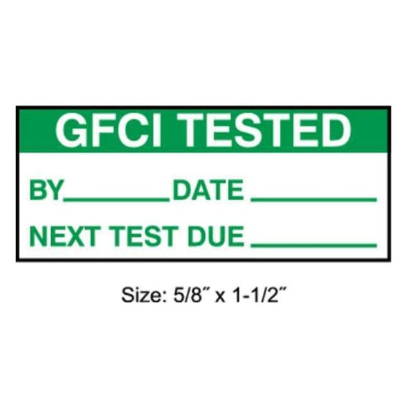 Stranco Inspection Label, ENG, Maintenance, PK350, TC-10904 TC-10904
