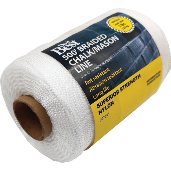 Do it Best 500 Ft. Braided Nylon Chalk-Mason Line 307091 307091