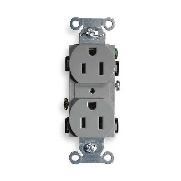 Hubbell Wiring Device-Kellems BR15GRY