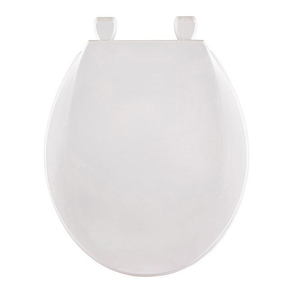 Centoco Toilet Seat With Cover, Toilet Seat, Round, White 1200-001
