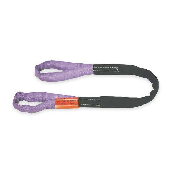 Lift-All Round Sling,Flat Eye,4 ft L,5,200 lb Cap EE30X4
