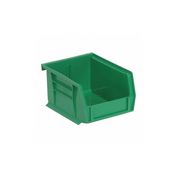 Quantum Storage Systems Hang and Stack Bin,Green,PP,3 in QUS210GN
