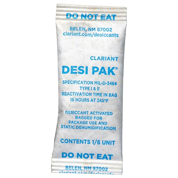 Armor Shield Desiccant,Tyvek Bags,PK1200 D1/6UCT Armor Shield Desiccant,Tyvek Bags,PK1200 D1/6UCT