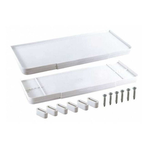 Manufacturer Varies Tank Cover, Plastic, White 40271