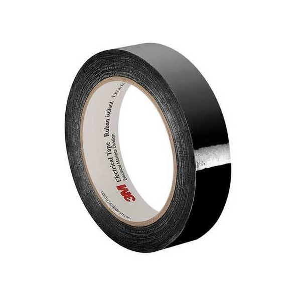 3m Electrical Tape, Black, 72 yd L, 1/2 in W 3M 1350 0.5" x 72 yds Black