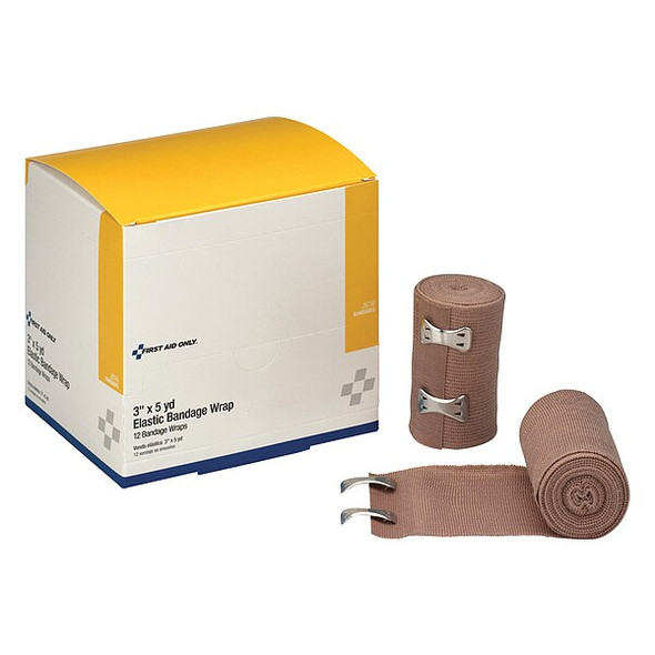 First Aid Only Bandage, Cloth, 6-1/2 in. L, PK12 J616