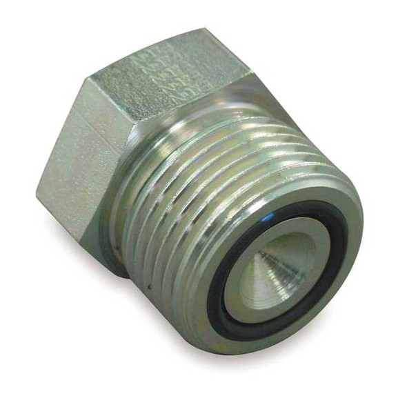 Eaton Aeroquip Adpt, MaleORS, 11/16-16, Plug FF976706S