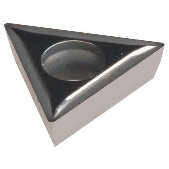 Triangle Turning Insert, Triangle, 1/4 in, TPGH, 0.0156 in, Carbide