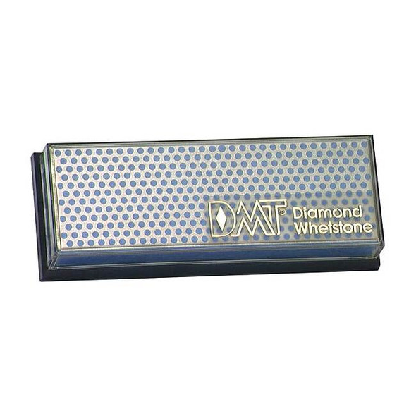 Whestone Sharpening Stone, 6 in W, 2 in L, 3/4 in H, Diamond, Coarse Grit, Blue