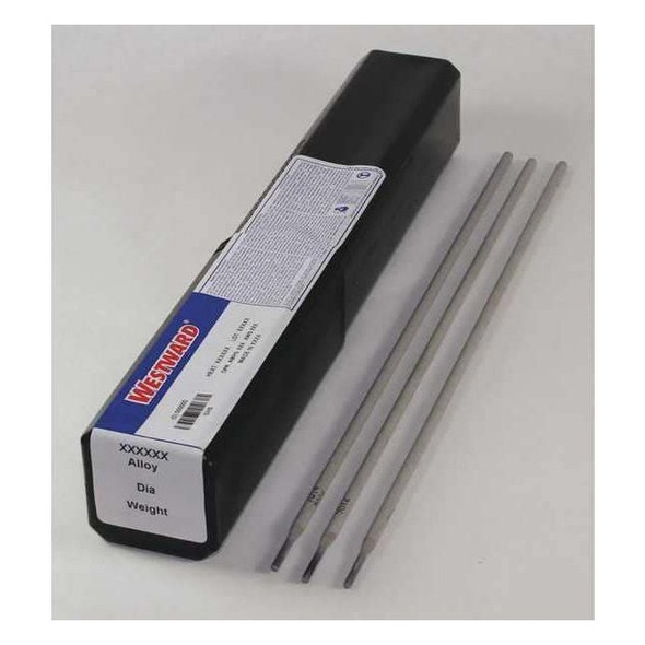 Westward 14" Welding Electrode 1/8" Dia., AWS E7014, 5 lb. 20YD31