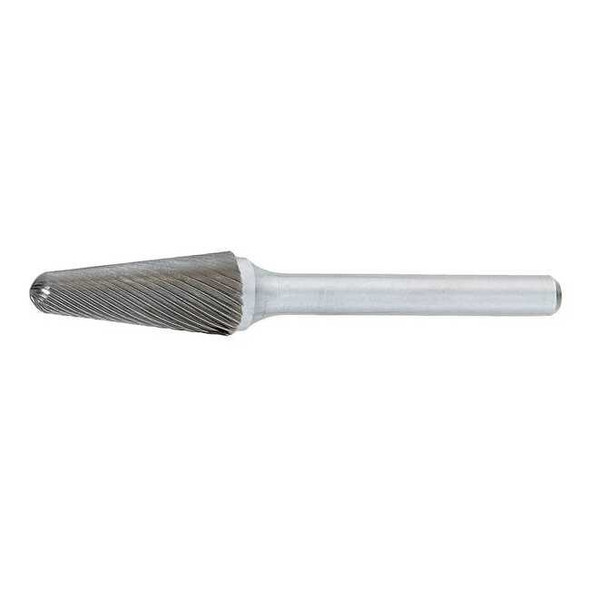 Osg Carbide Bur,14 deg. Included Angle,1/4in 907-2500