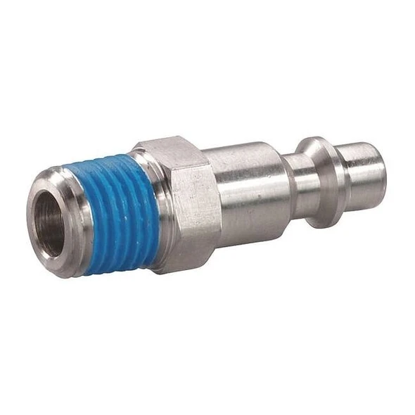 Speedaire Coupler Plug,(M)NPT,3/8,304 SS 30E552