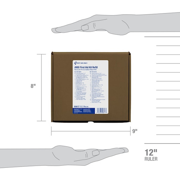 Complete Refill or Kit, Not Applicable Not Applicable, 183 Components, 50 People Served