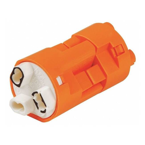 Ideal BallastDisconnects,Org,PushIn,600V,PK100 30-353XJ