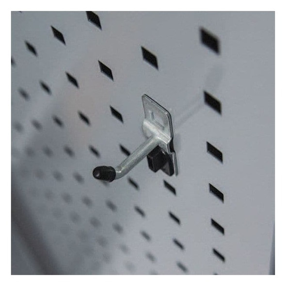 Kennedy Single Rod Pegboard Hook,1" L,3/4" W,PK10 99820