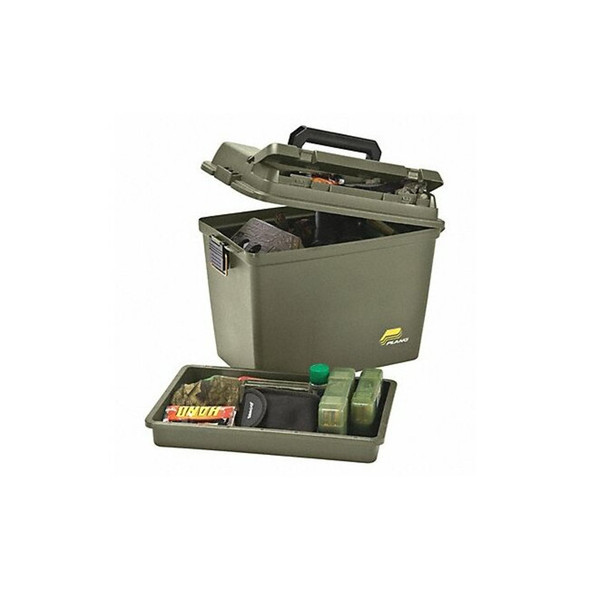 Plano Portable Tool Box, Plastic, Green, 17 in W x 10 in D x 13 in H 181206