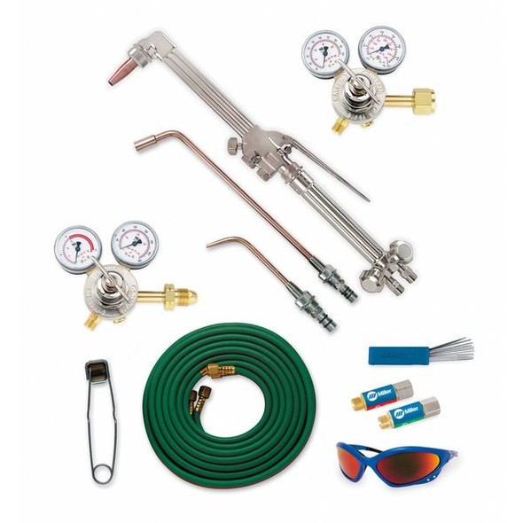 Heavy Duty Combination Torch Outfit, HBA-30 Series, Acetylene, Welds Up To 1/2 in SC209, SW205