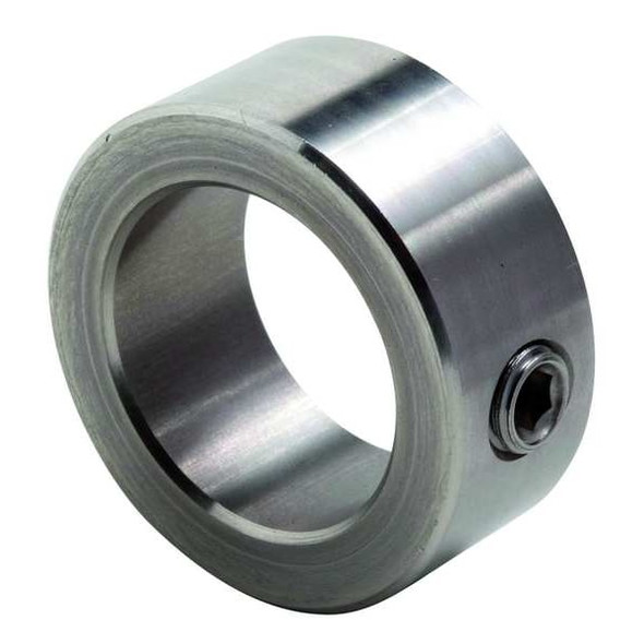Dayton Shaft Collar,Set Screw,1Pc,3/8 In,SS 1L634