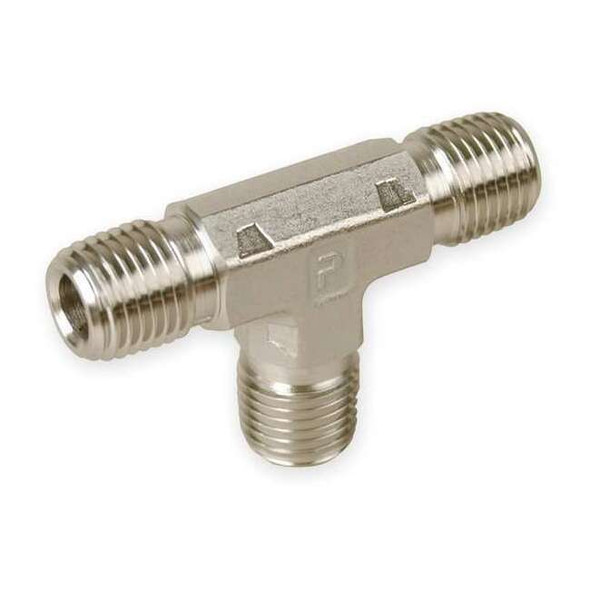 Parker Tee, SS, Thrd 1/2", Thrd 1/2", Thrd 1/2" 8-8-8 MT-SS