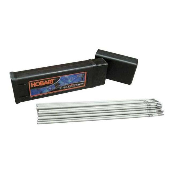 14" Stick Electrode 5/32" Dia., AWS E6011, 10 lb., Container Type: Box