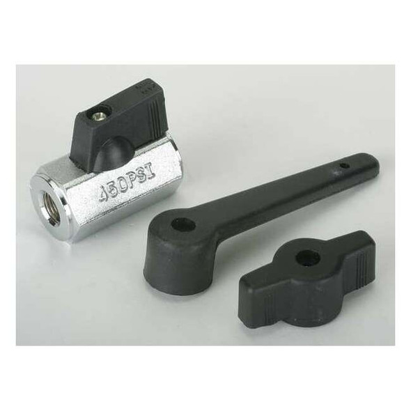 Manufacturer Varies 1/8" FNPT Brass Ball Valve Inline 1PZA7