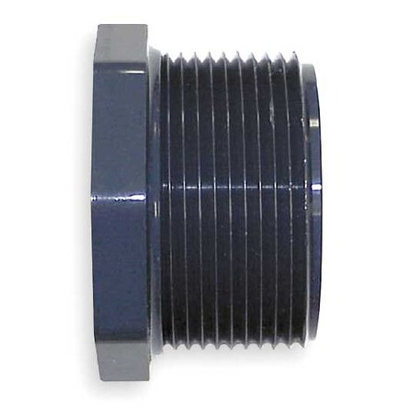Manufacturer Varies Reducing Bushing, 1/2 x 3/8 in, NPT,CPVC 9839-073