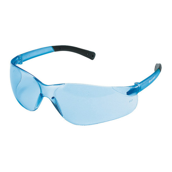 MCR Safety® BearKat® Eyewear, Light Blue Frame & Lens, 1/Each